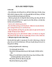 Phạm trù Bản chất – Hiện tượng: Đề cương môn triết học Mác – Lê Nin-Trường Đại học Vinh