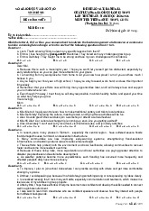Đề Khảo Sát Đánh Giá Chất Lượng Giáo Dục Lớp 12 THPT Lần Thứ Nhất - Năm Học 2025-2026  Môn Thi Tiếng Anh
