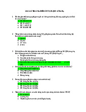 TOP 100 câu trắc nghiệm lịch sử Đảng | Môn Lịch sử Đảng