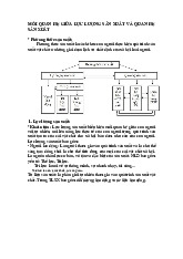 MỐI QUAN HỆ GIỮA LỰC LƯỢNG SẢN XUẤT VÀ QUAN HỆ SẢN XUẤT