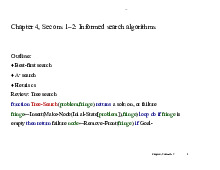 Chapter 4a: Informed search algorithms | Đại Học Nội Vụ Hà Nội