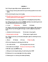 Trắc nghiệm chương 3 Môi trường Marketing | Marketing căn bản