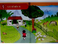 Giáo án điện tử Toán 1 Chương 1 Cánh diều: Trên - Dưới. Phải - Trái. Trước - Sau. Ở giữa