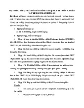 Bài tập kế toán tài chính 1 | Đại học Kinh tế kỹ thuật công nghiệp