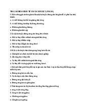 Trắc nghiệm Chương 2: Câu hỏi và Giải thích | Môn Vĩ mô 2 - Đại học Ngoại Thương