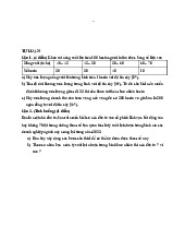 Đề thi Thống kê ứng dụng | Trường Đại học Kinh tế – Luật, Đại học Quốc gia Thành phố Hồ Chí Minh