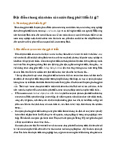 Đặc điểm chung của nhóm các nước đang phát triển là gì - Địa lí 11