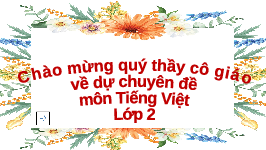Giáo án điện tử Tiếng Việt 2 Tập 1 Bài 7 Kết nối tri thức: Cây xấu hổ - Đọc