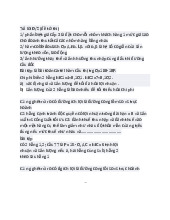 Bài tập môn kinh tế học vi mô | Trường Đại học Kinh tế – Luật