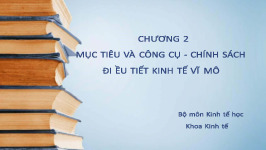 Silde bài giảng chương 2: Mục tiêu và công cụ - chính sách điều tiết | Môn kinh tế vi mô
