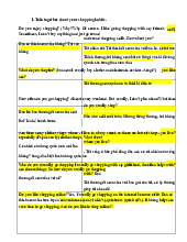 Giao tiếp đối thoại  môn Tiếng anh chuyên ngành | Học viện Nông nghiệp Việt Nam