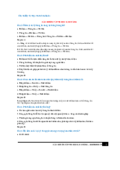 Câu hỏi trắc nghiệm Tin học địa cương | Trường đại học Bách Khoa Hà Nội