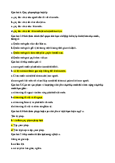 Câu hỏi trắc nghiệm Pháp luật đại cương (full các chương) | Pháp luật đại cương | Đại học Ngoại thương