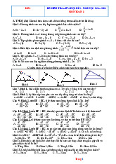 Bộ Đề Thi Giữa Học Kỳ 2 Toán 8 Năm 2025-2026 Có Đáp Án