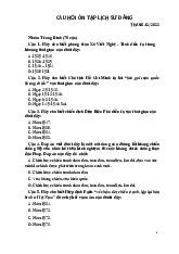  Ôn tập 120 câu môn lịch sử Đảng–Trường Đại học kinh doanh và công nghệ Hà Nội