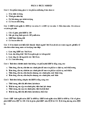 Trắc nghiệm và bài tập Chương 2 - Kinh tế vĩ mô | Học viện Chính sách và Phát triển