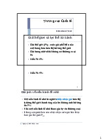 Lý thuyết bài giảng chương 9 : Thương mại quốc tế | Môn kinh tế vĩ mô