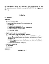 Đề 26: Luật Thực hiện dân chủ ở cơ sở 2022 và ảnh hưởng của nó đến thúc đẩy quyền làm chủ của nhân dân trong quá độ lên CNXH, hội nhập quốc tế hiện nay