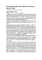 Phương trình điện li của H2SO4 kèm bài tập có đáp án chi tiết