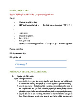 Đề thi giữa kỳ và nội dung chính môn Pháp luật đại cương | Học viện Phụ nữ Việt Nam