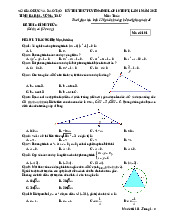 Đề thi thử Toán tuyển sinh lớp 10 lần 1 năm 2025 sở GD&ĐT Bà Rịa – Vũng Tàu có đáp án
