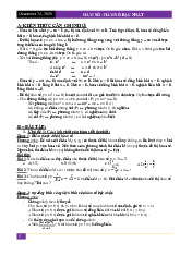 Đề cương môn Toán cao cấp- Trường Đại học bách khoa - Đại học đà nẵng.