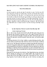 Đề cương môn chủ nghĩa xã hội–Trường Đại học Hoa Sen