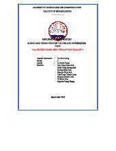 Audio & Video Content Implementation Report - ADC 101 Group 5