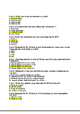 Trắc Nghiệm Xã Hội Học - Ôn Tập Kiến Thức Cơ Bản | Xã hội học | Học viện Tài chính