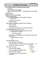 Giáo trình thực hành Môn Tin học căn bản | Đại học Cần Thơ