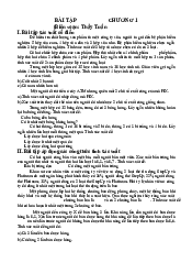 Bài tập Chương 1 - Xác suất thống kê | Học viện Chính sách và Phát triển