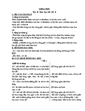 Bài giảng Toán học các cấp của Tiểu học