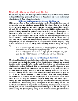 Văn mẫu lớp 6 Chân trời sáng tạo bài Kể lại một kỉ niệm của em với một người thân