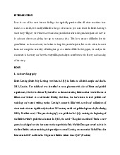 Doris Lessing's "Flight" - Summary & Analysis of the Short Story