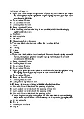 Đề Pháp Chế Dược 1A-  môn pháp chế dược–Trường Đại học Nguyễn Tất Thành