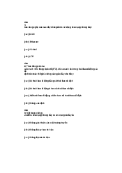 Ôn tập mạng không dây và di động | Trường đại học Điện Lực