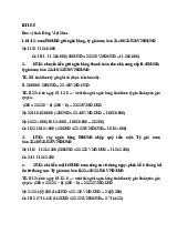 Bài tập tính toán chương 15 | Đại học Kinh tế Thành phố Hồ Chí Minh