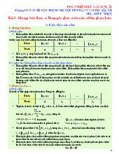 Bài tập các số đặc trưng đo mức độ phân tán cho mẫu số liệu ghép nhóm