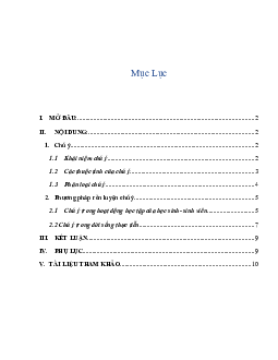 Giáo trình Tâm lý học đại cương