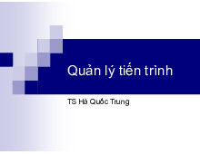 Quản lý tiến trình môn Linux và phần mềm nguồn mở | Trường Đại học Bách Khoa Hà Nội