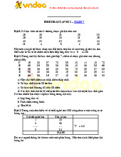 Phiếu bài tập ôn ở nhà môn Toán lớp 7 - số 2