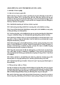 Grab chiến lược quản trị mqh khách hàng