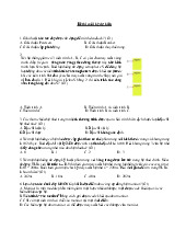 Đề thi cuối kỳ dự kiến  HK1 2021-2022 | Môn Hệ điều hành