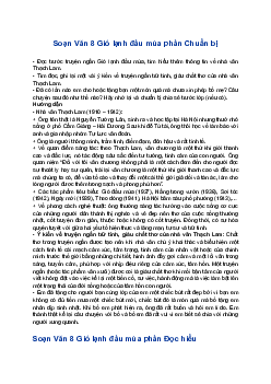 Soạn văn Bài 1: Truyện ngắn | Gió lạnh đầu mùa | Ngữ văn 8 Cánh Diều