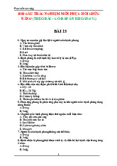 Tổng hợp 1000 Câu trắc nghiệm môn Phục hồi chức năng | Đại học Y Tế Công Cộng