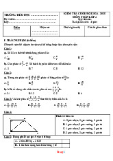 Bộ 10 Đề Thi Học Kỳ 2 Toán 4 Cánh Diều 2024-2025 Có Đáp Án Ma Trận
