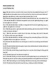 Đề cương Hướng dẫn ôn tập Môn Kinh tế chính trị Mác - Lênin | Đại học Sư Phạm Hà Nội