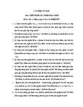Đề cương môn Chủ nghĩa xã hội khoa học  - trường đại học Khoa học tự nhiên- Đh Quốc Gia Hà Nội