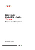 Retail Market Entry Guide Vietnam- - Tài liệu tham khảo | Đại học Hoa Sen