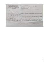 Đề thi hết môn Lịch sử Đảng năm học 2025-2026  - trường đại học Khoa học xã hội và nhân văn – Đại học quốc gia hà nội.